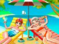 Игра Селфи на плажа с Елза и Ана онлайн