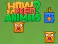 Игра Как да храним животни? онлайн Игра Как да храним животни? онлайн