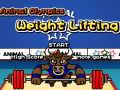 Игра Животински Олимпиади: Вдигане на тежести онлайн
