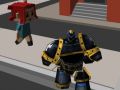 Игра Робот Герой: Симулатор на Града 3D онлайн