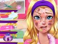 Игра Проблем с лицето на Барби герой онлайн