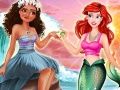Игра Време за парти на океанските принцеси онлайн