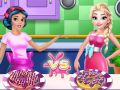 Игра Конкурс за готвене на принцеси онлайн