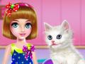 Игра Грижа и козметика за котенца онлайн Игра Грижа и козметика за котенца онлайн