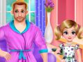 Игра Време за спа с тати онлайн