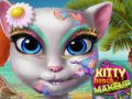 Игра Котешки плажен грим онлайн Игра Котешки плажен грим онлайн