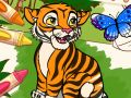 Игра Оцвети ме: Джунглови Животни онлайн