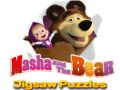 Игра Маша и Мечока: Пъзели онлайн