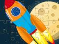 Игра Пъзел с космически кораб онлайн