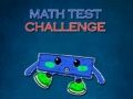Игра Предизвикателство на математически тест онлайн
