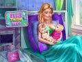 Игра Раждане на близнаците на Ели онлайн Игра Раждане на близнаците на Ели онлайн