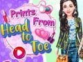 Игра Отпечатъци от глава до пети онлайн