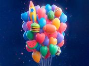 Игра Комбинирайте 3D: Свържете 3 балона онлайн