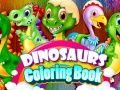 Игра Книга за оцветяване на динозаври онлайн