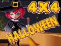 Игра 4X4 Хелоуин онлайн