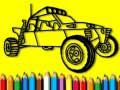 Игра Обратно в училище: Книга за оцветяване на рали автомобили онлайн