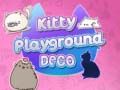 Игра Декор на Игровата Плейграунд за Котки онлайн