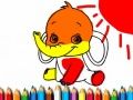 Игра Книга за оцветяване на слон онлайн