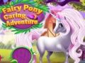 Игра Приключение с грижа за приказен пони онлайн Игра Приключение с грижа за приказен пони онлайн