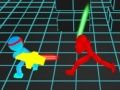 Игра Stickman Неонови Войни: Бой с Мечове онлайн