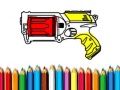 Игра Обратно в училище: Оцветяваща книга Нерф онлайн