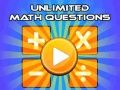 Игра Неограничени математически въпроси онлайн
