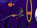 Игра Летяща вещица Хелоуин онлайн