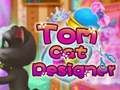 Игра Дизайнер на котето Том онлайн