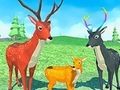 Игра Симулатор на Елени: Животинско Семейство онлайн