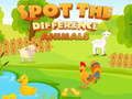 Игра Намери разликите: Животни онлайн
