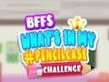 Игра BFFs Предизвикателство: Какво има в моливника ми? онлайн
