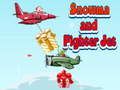 Игра Снежко и изтребител онлайн