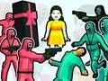 Игра Симулатор на битка с калмари онлайн