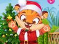 Игра Грижа за сладкия тигърчета онлайн
