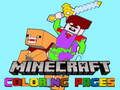 Игра Оцветяващи страници Minecraft онлайн