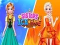 Игра Сестри Лед срещу Пламък онлайн