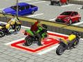 Игра Игра за паркиране на велосипеди в супергеройския град 3D онлайн