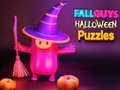 Игра Fall Guys: Хелоуин Пъзел онлайн