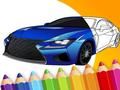 Игра Книга за оцветяване на японски луксозни коли онлайн