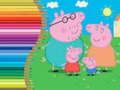 Игра Книжка за оцветяване с Пепа Пиг онлайн