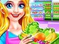 Игра Почистване на Момичето в Супермаркета онлайн
