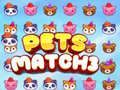 Игра Домашни животни Match3 онлайн