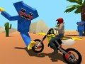 Игра Мотоциклетист срещу Хъги онлайн