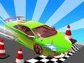 Игра Автомобилни каскадьорски състезания с мега рампи онлайн