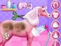 Игра Грижа за конете на принцесата онлайн Игра Грижа за конете на принцесата онлайн