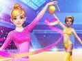 Игра Игра за обличане на момичета: гимнастика онлайн