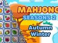 Игра Махджонг Сезони 2 Есен Зима онлайн
