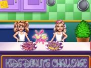 Игра Детско предизвикателство с понички онлайн