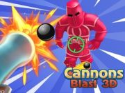 Игра Избухване на Оръдия 3D онлайн Игра Избухване на Оръдия 3D онлайн