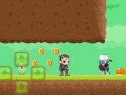 Игра Нинджа срещу Зомби Атака онлайн Игра Нинджа срещу Зомби Атака онлайн